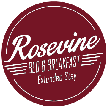 Rosevine Inn Bed & Breakfast and Extended Stay Lodging Logo