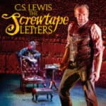 Picture of a man in the foreground wiht 2 chairs in the background-the words C.S. Lewis Screwtape Letters