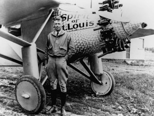 Lindbergh 10 days after flight