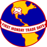 World Logo for First Monday Trade Days