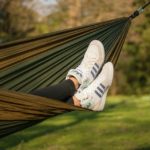 best Tyler staycation feet up in hammock